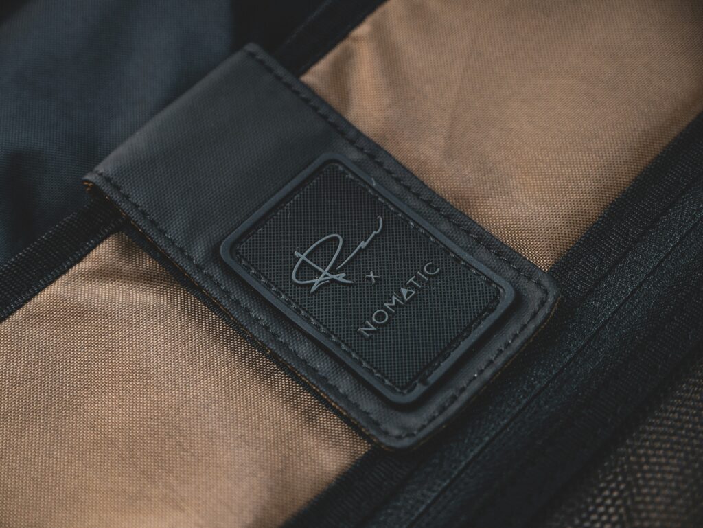 Nomatic jacket closeup